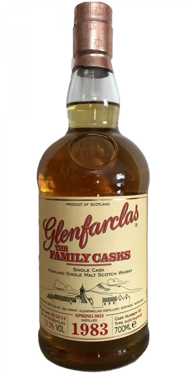 Glenfarclas 1983  The Family Casks (Release Sp15)