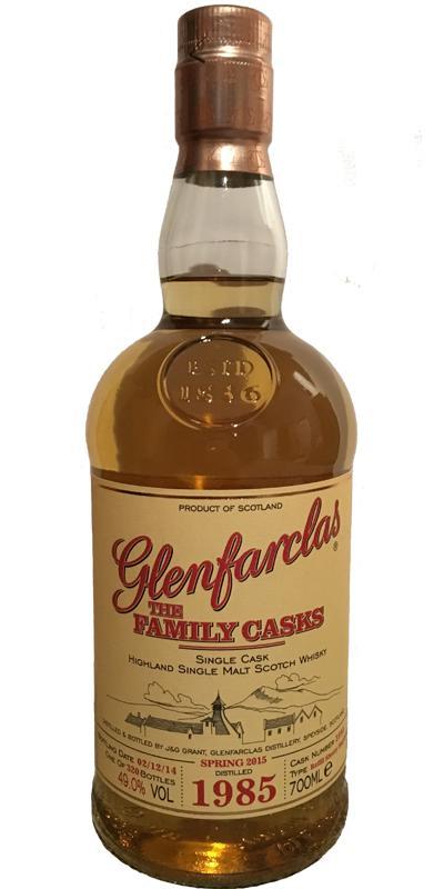 Glenfarclas 1985  The Family Casks (Release Sp15)
