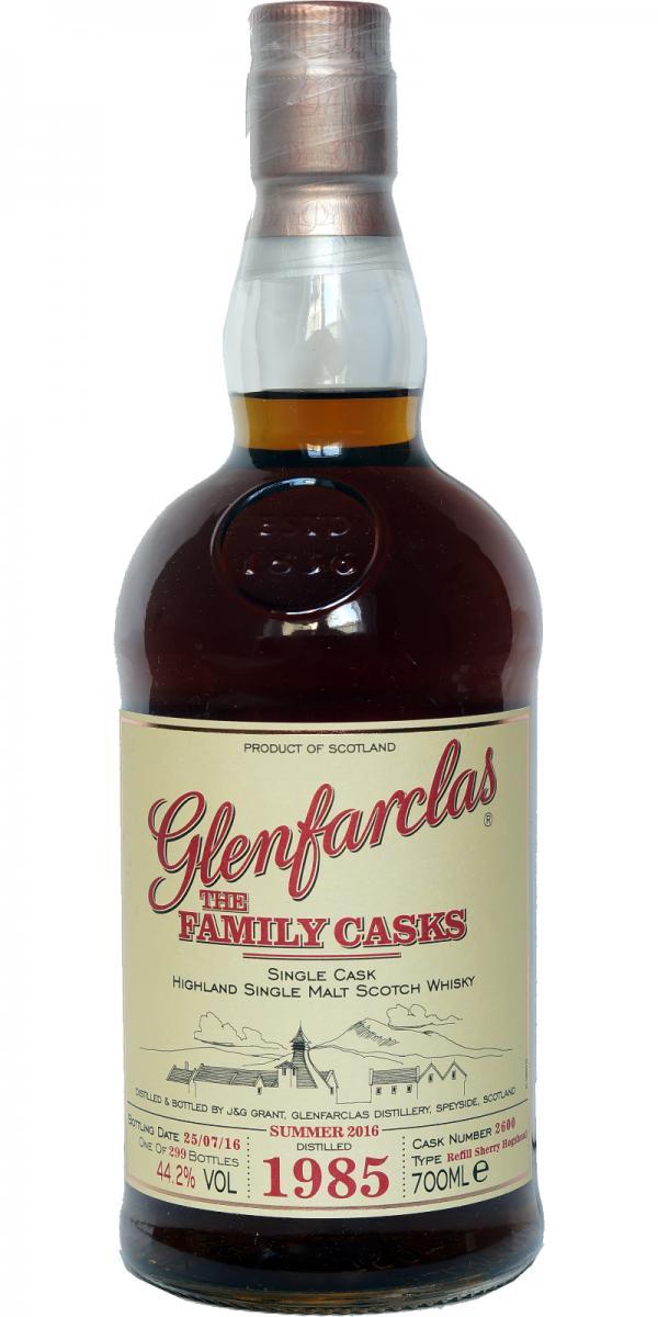 Glenfarclas 1985  The Family Casks (Release S16)