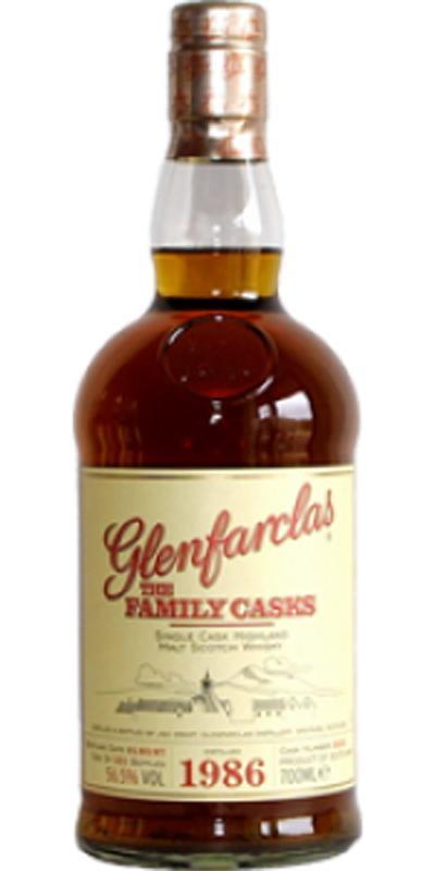 Glenfarclas 1986  The Family Casks (Release IX)
