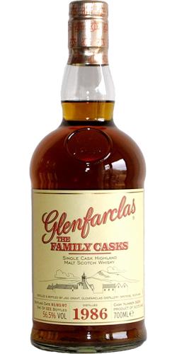 Glenfarclas 1986  The Family Casks