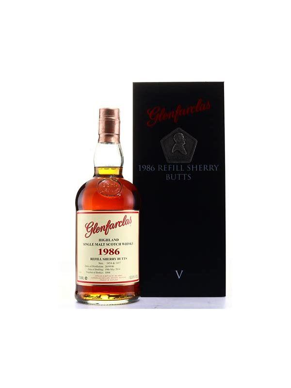 Glenfarclas 1986 - Refill Sherry Butts  Family Collector Series V