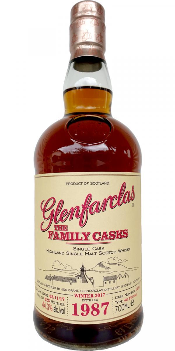Glenfarclas 1987  The Family Casks (Release W17)