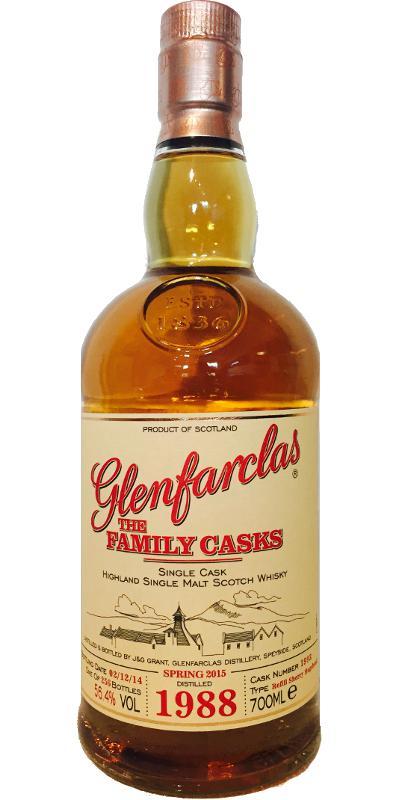 Glenfarclas 1988  The Family Casks (Release Sp15)