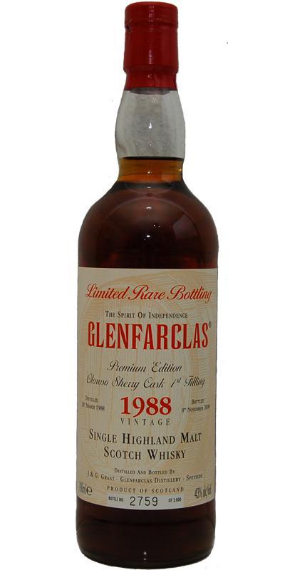 Glenfarclas 1988  Limited Rare Bottling