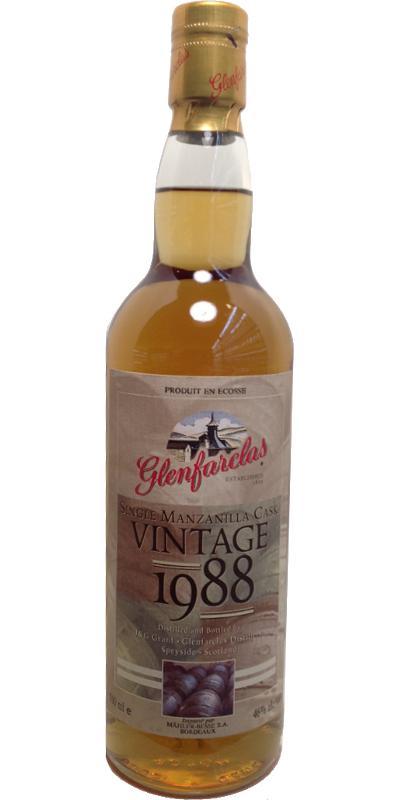 Glenfarclas 1988  Single Cask Bottling Maehler-Besse Import