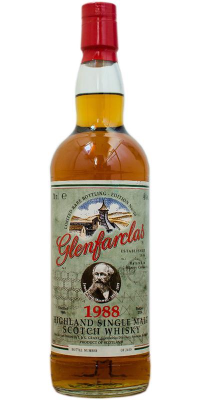Glenfarclas 1988 Edition N°20  James Clerk Maxwell