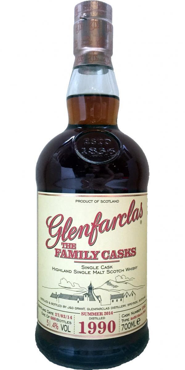 Glenfarclas 1990  The Family Casks (Release S14)