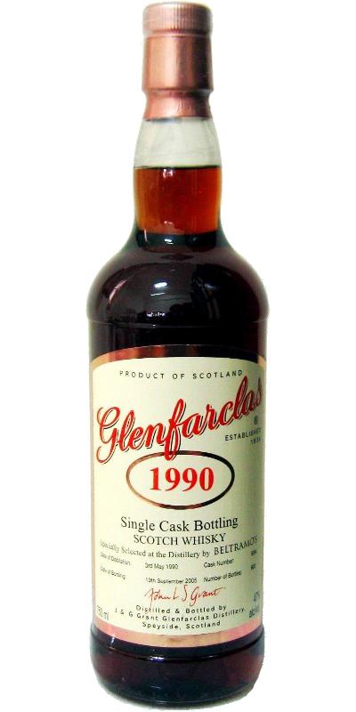 Glenfarclas 1990  Single Cask Bottling for Beltramos