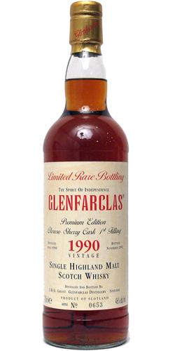 Glenfarclas 1990  Limited Rare Bottling