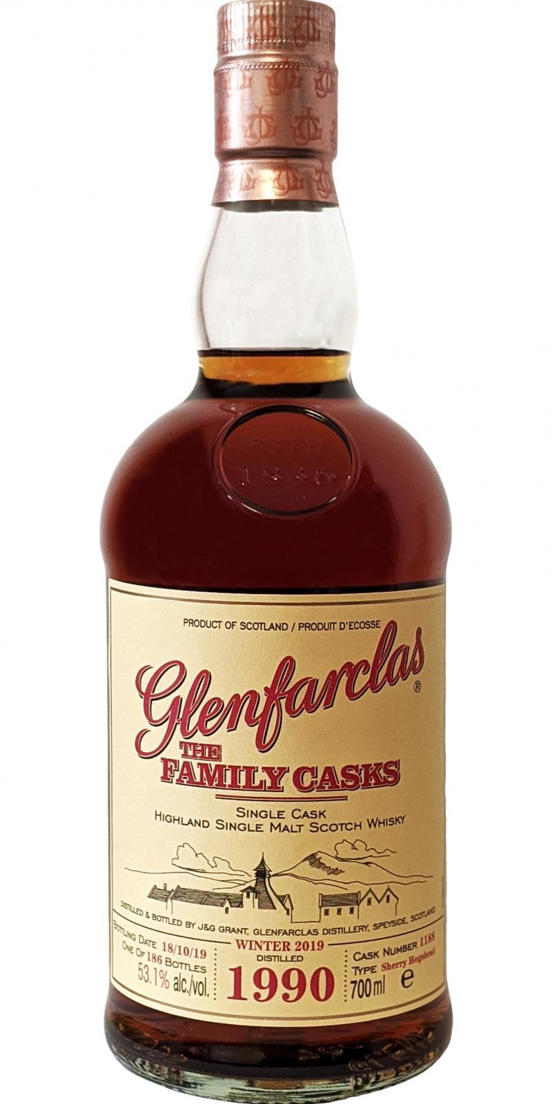 Glenfarclas 1990  The Family Casks (Release W19)