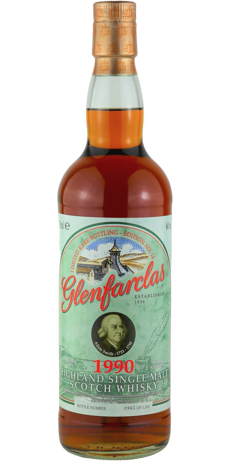 Glenfarclas 1990 Edition N°16  Adam Smith