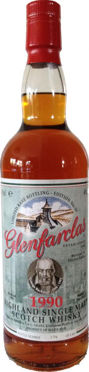 Glenfarclas 1990 Edition N°19  George Buchanan