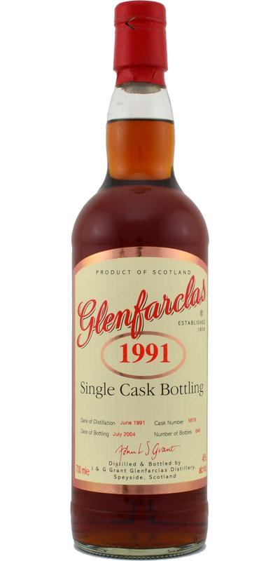 Glenfarclas 1991  Single Cask Bottling