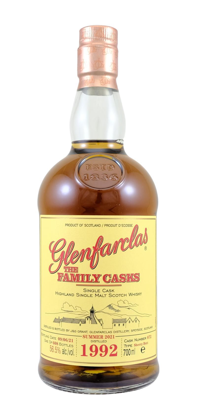 Glenfarclas 1992  The Family Casks (Release S21)