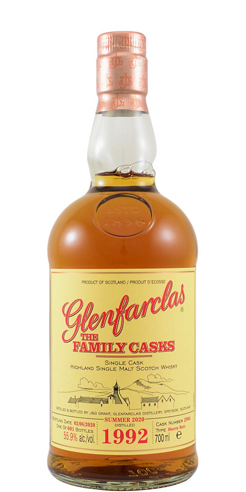 Glenfarclas 1992  The Family Casks (Release S20)