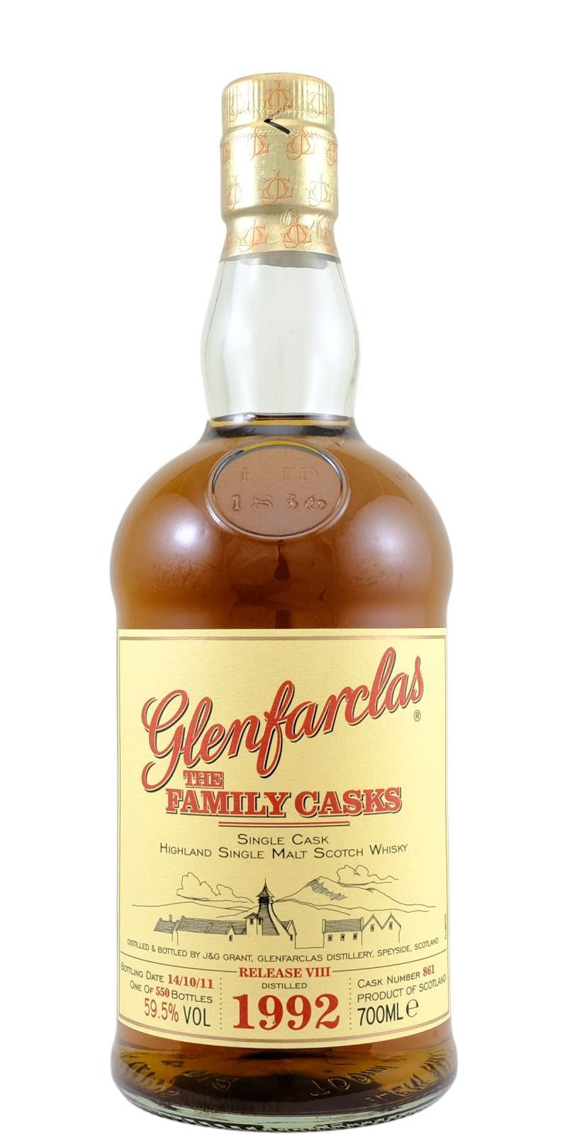 Glenfarclas 1992  The Family Casks (Release VIII)