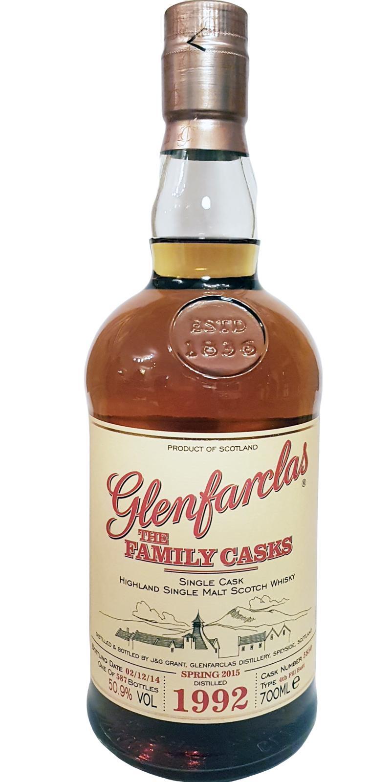 Glenfarclas 1992  The Family Casks (Release Sp15)