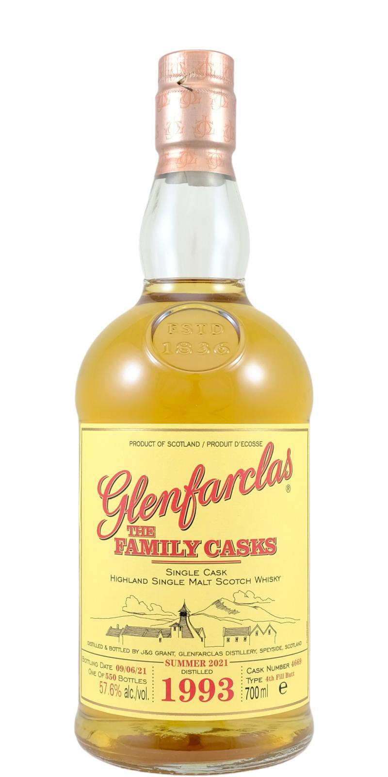 Glenfarclas 1993  The Family Casks (Release S21)