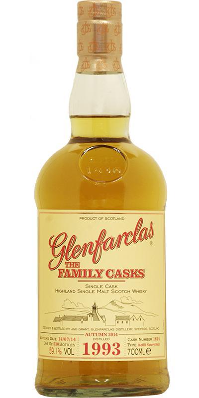 Glenfarclas 1993  The Family Casks (Release A14)