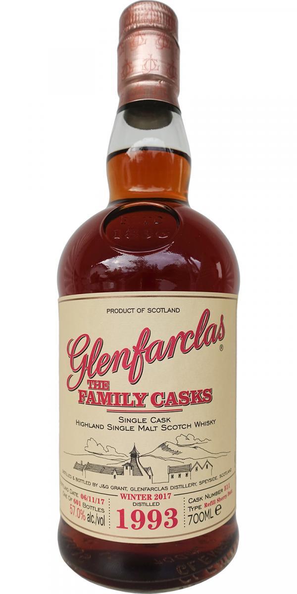 Glenfarclas 1993  The Family Casks (Release W17)