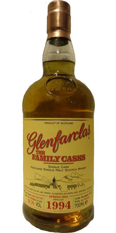 Glenfarclas 1994  The Family Casks (Release Sp15)