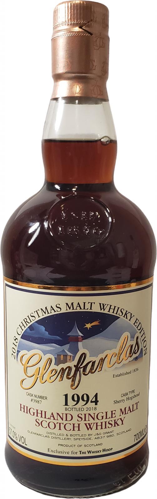 Glenfarclas 1994  2018 Christmas Malt Whisky Edition