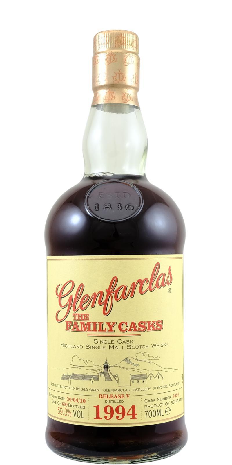 Glenfarclas 1994  The Family Casks (Release V)