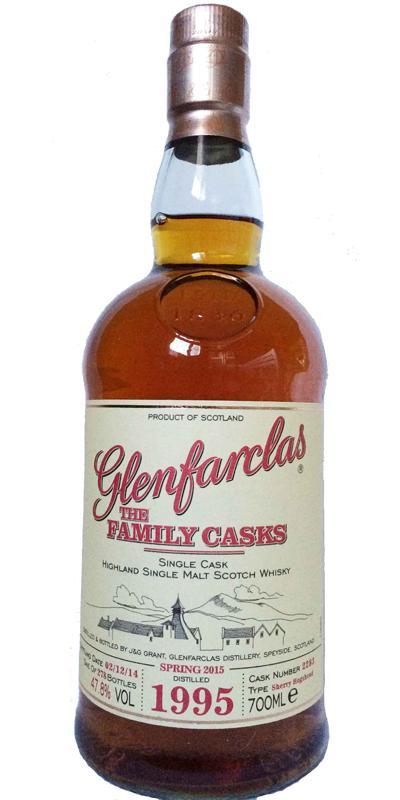 Glenfarclas 1995  The Family Casks (Release Sp15)