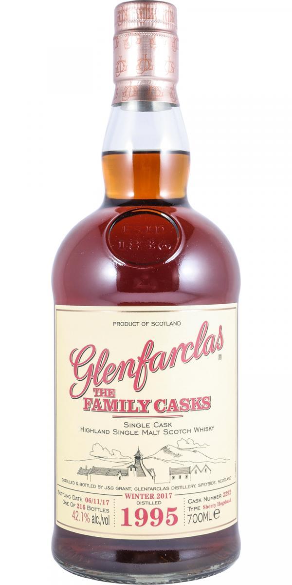Glenfarclas 1995  The Family Casks (Release W17)