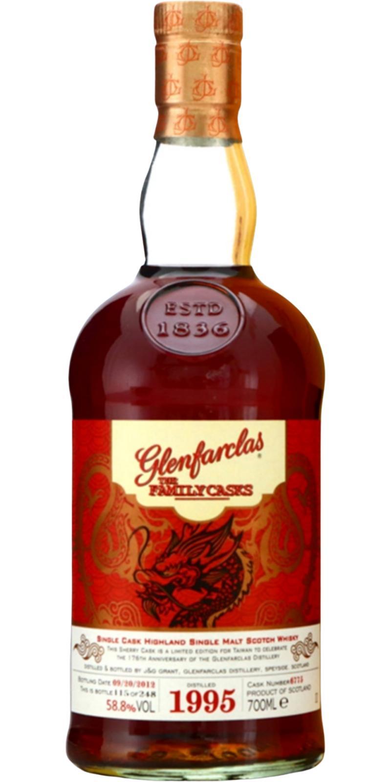 Glenfarclas 1995  The Family Casks