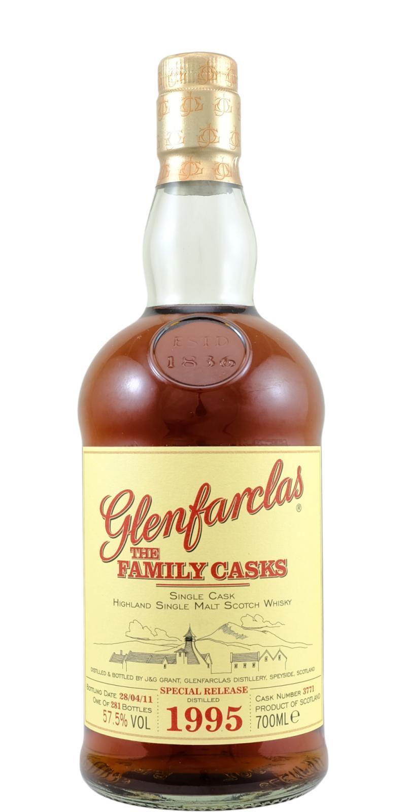 Glenfarclas 1995  The Family Casks - Special Release