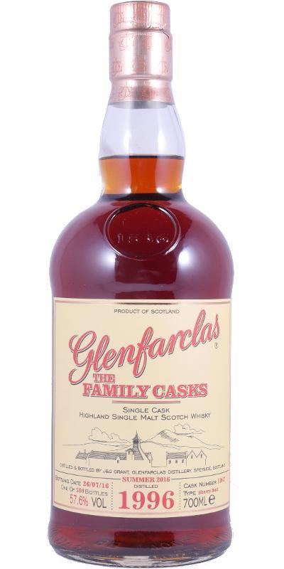 Glenfarclas 1996  The Family Casks (Release S16)