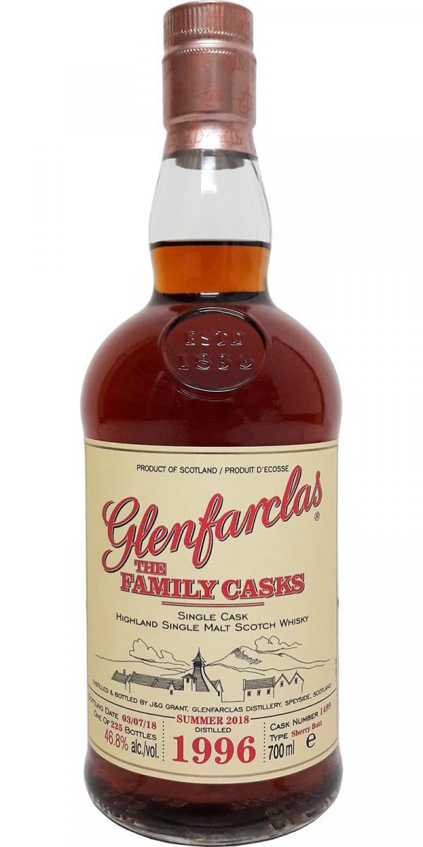Glenfarclas 1996  The Family Casks (Release S18)