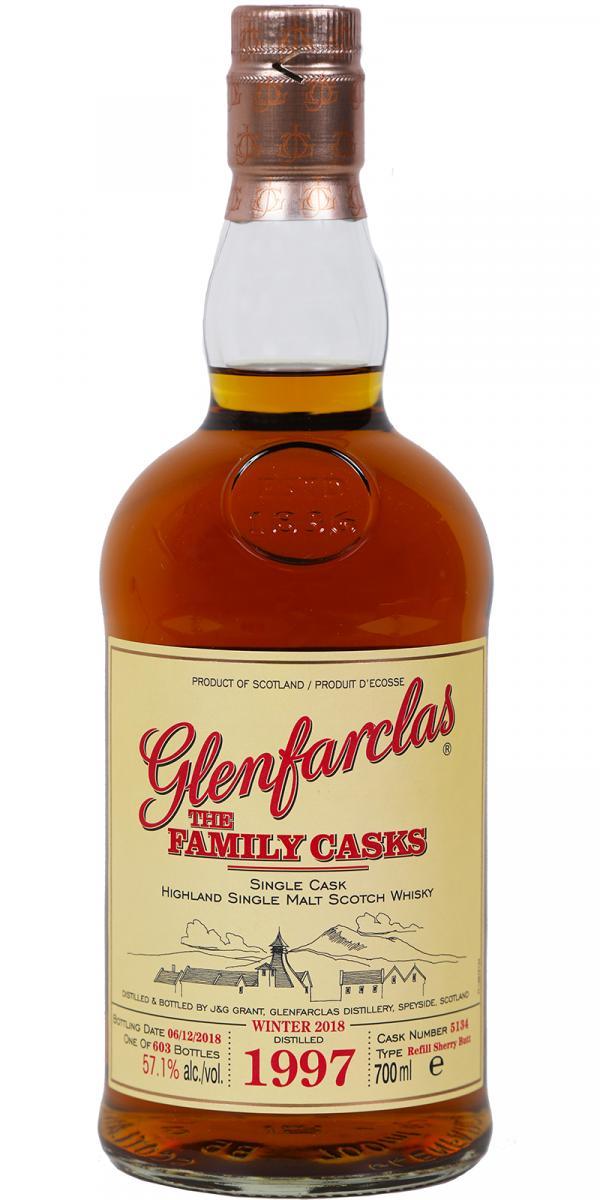 Glenfarclas 1997  The Family Casks (Release W18)