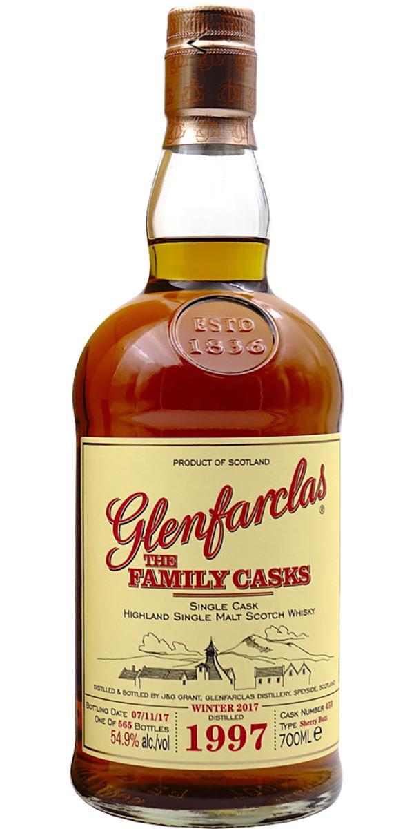 Glenfarclas 1997  The Family Casks (Release W17)