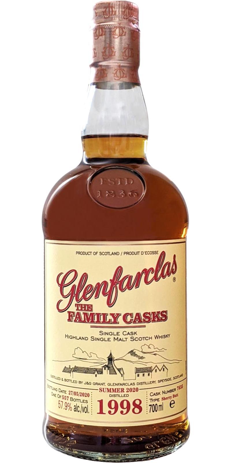 Glenfarclas 1998  The Family Casks (Release S20)