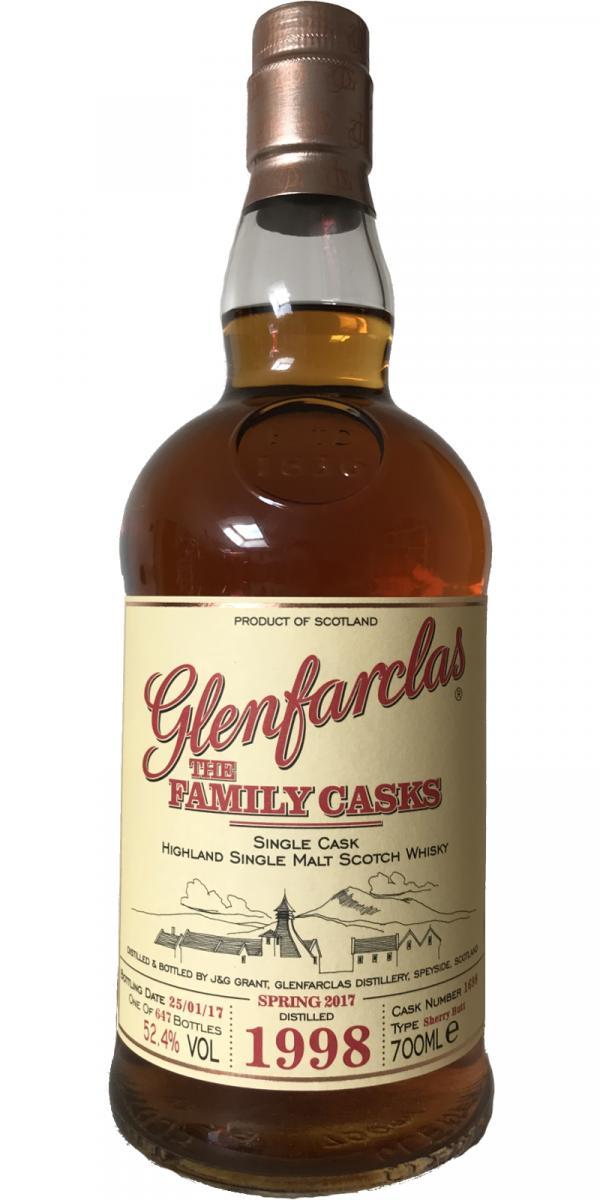 Glenfarclas 1998  The Family Casks (Release Sp17)