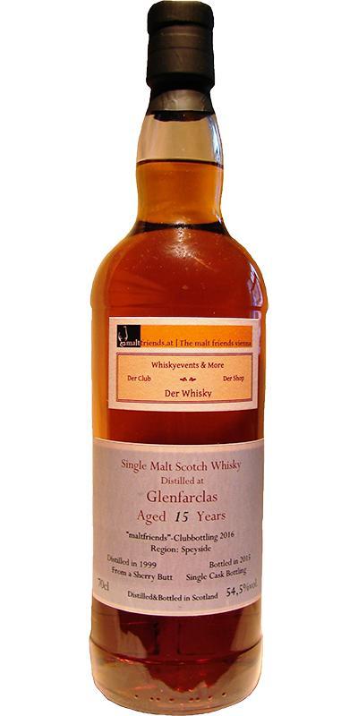 Glenfarclas 1999  Clubbottling 2016