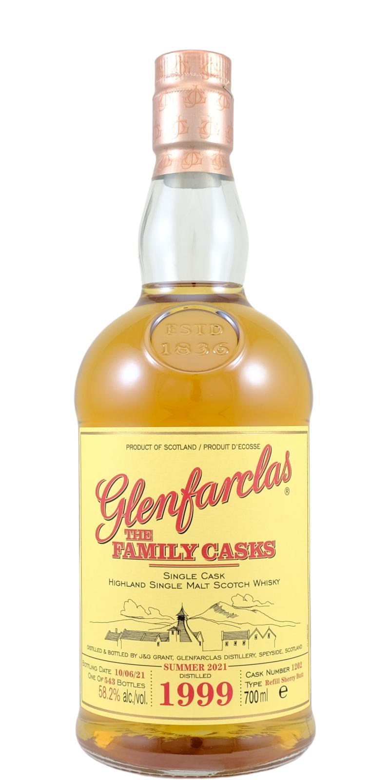 Glenfarclas 1999  The Family Casks (Release S21)