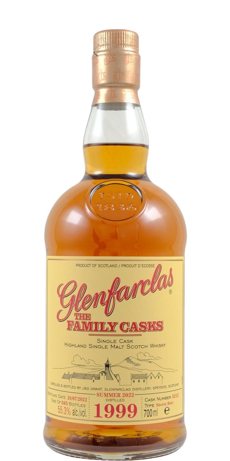 Glenfarclas 1999  The Family Casks (Release S22)