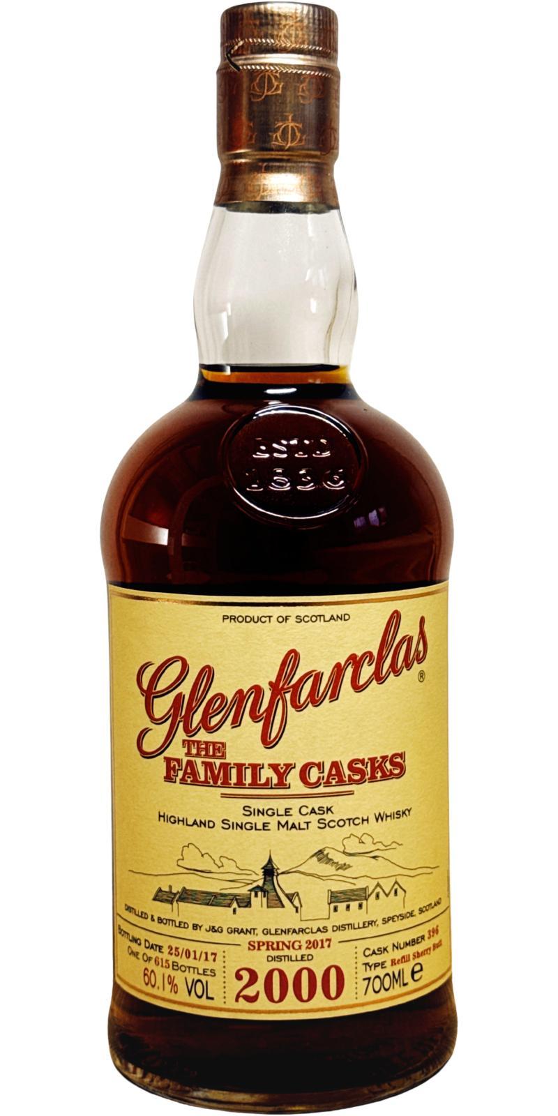 Glenfarclas 2000  The Family Casks (Release Sp17)