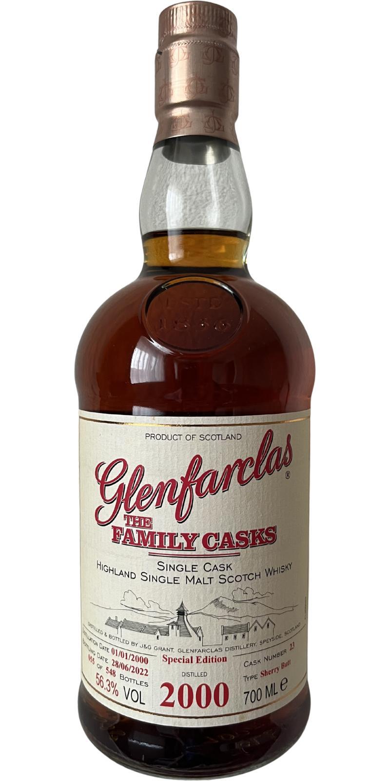 Glenfarclas 2000  The Family Casks - Special Release