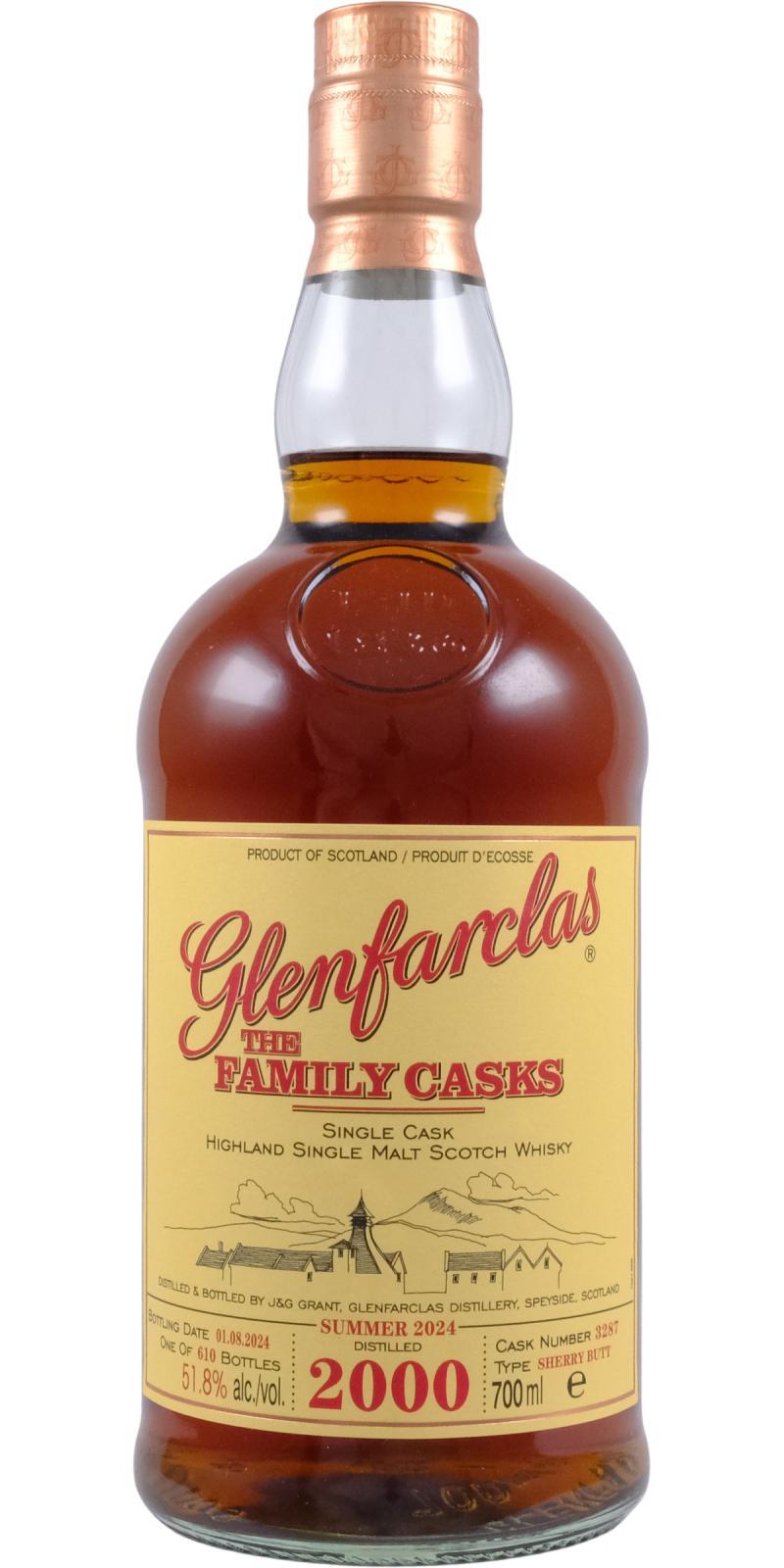 Glenfarclas 2000  The Family Casks (Release S24)