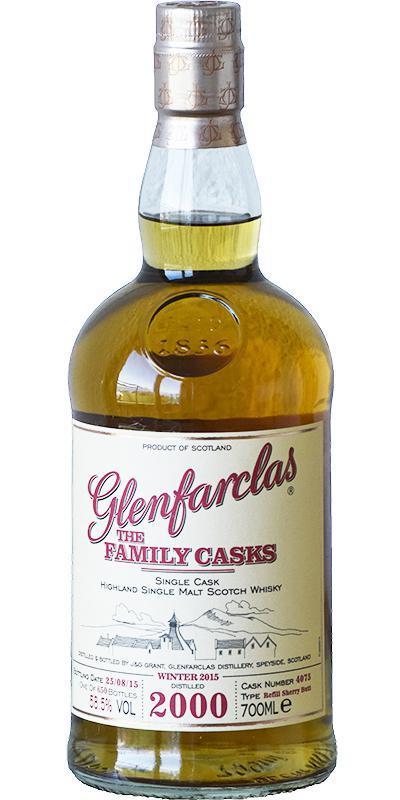 Glenfarclas 2000  The Family Casks (Release W15)