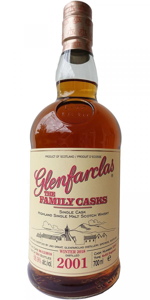 Glenfarclas 2001  The Family Casks (Release W18)