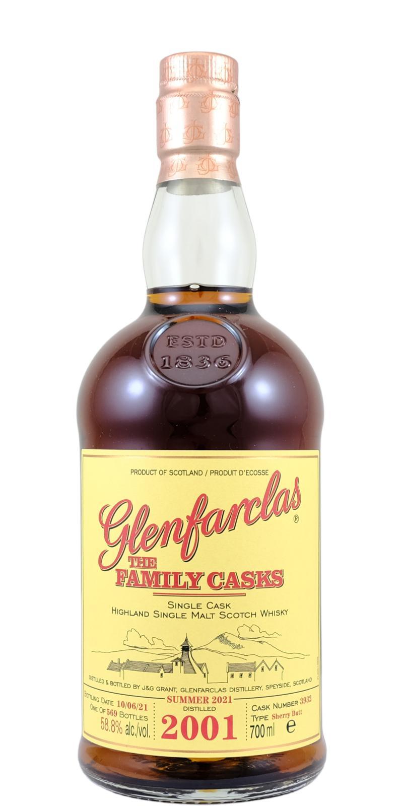 Glenfarclas 2001  The Family Casks (Release S21)