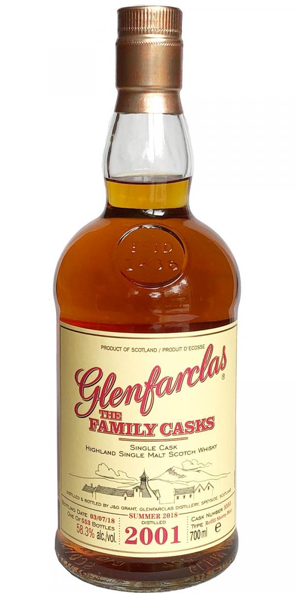 Glenfarclas 2001  The Family Casks (Release S18)