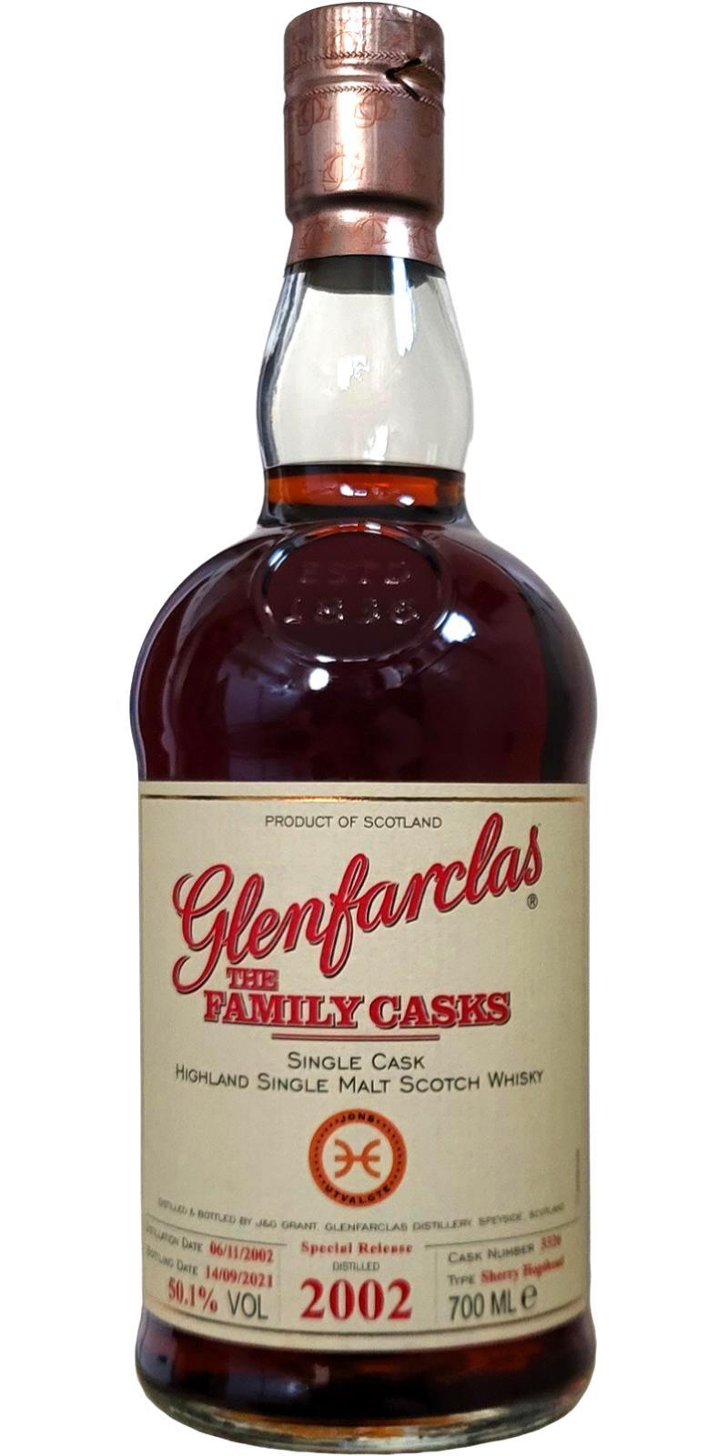Glenfarclas 2002  The Family Casks - Special Release