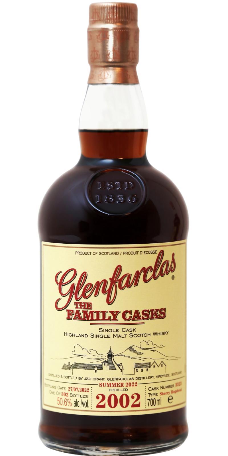 Glenfarclas 2002  The Family Casks (Release S22)